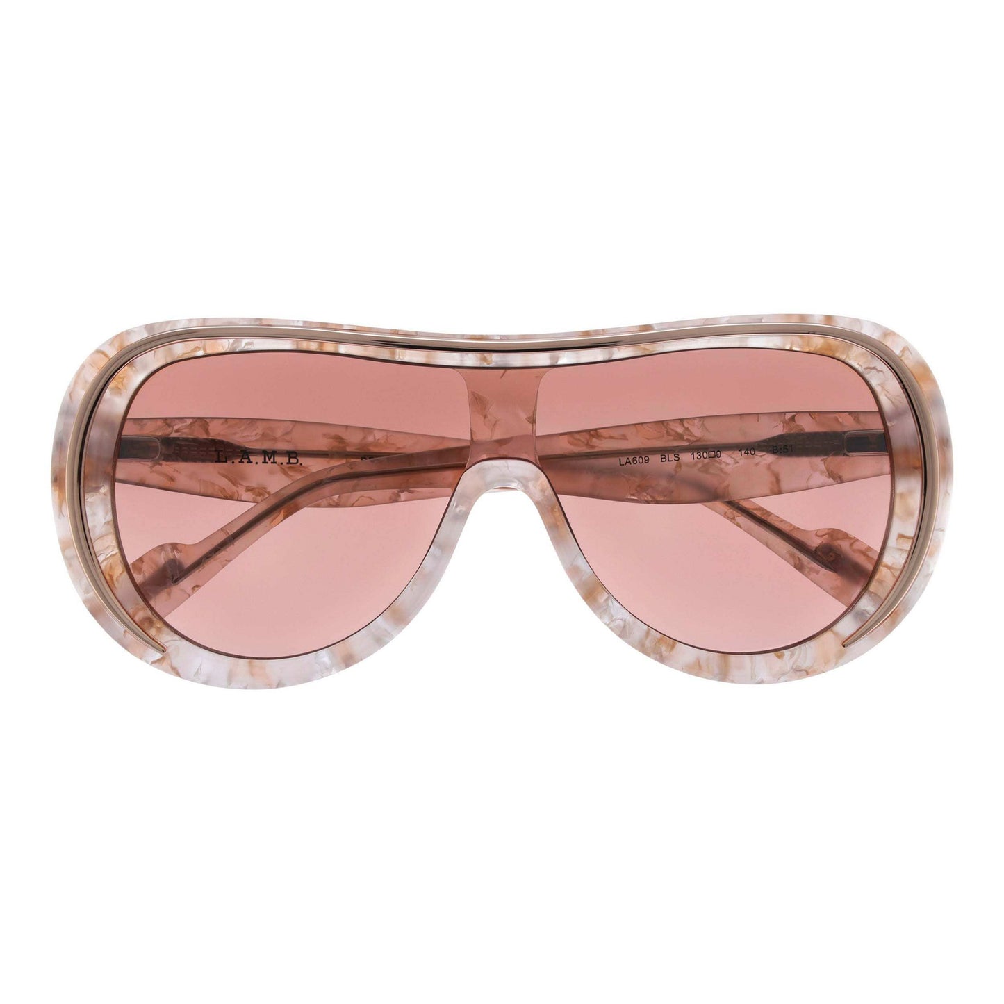 Front view of L.A.M.B. LA609 BLS Sunglasses