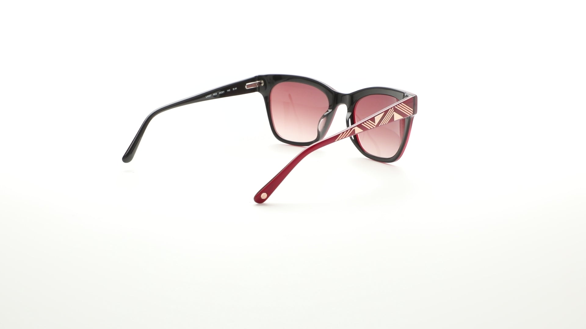 L.A.M.B. LA597 RED Sunglasses - Edgy Fashion Sunglass by Gwen Stefani